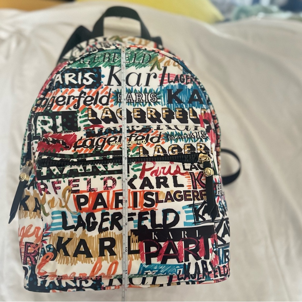 Karl Lagerfeld Colorful  Backpack - Picture 7 of 9